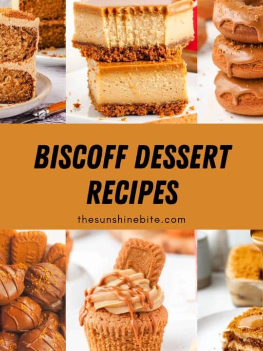 biscoff dessert recipes pin.