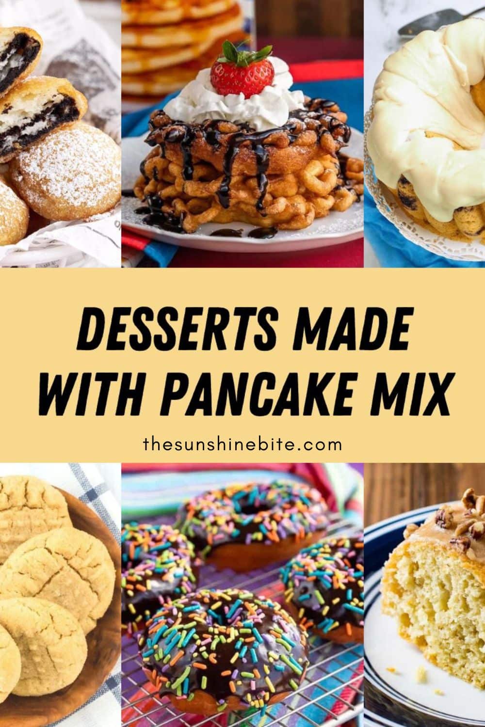desserts made with pancake mix pin.