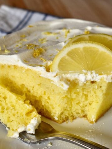 Lemon Poke Cake.