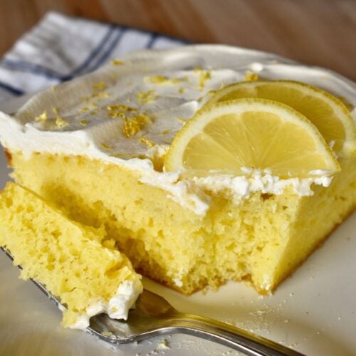 Lemon Poke Cake.