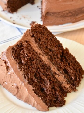 Chocolate Buttermilk Cake.